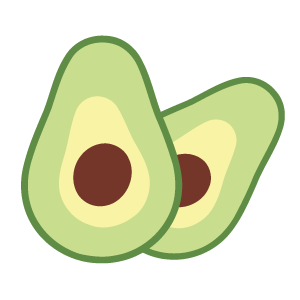 icono aguacate 3