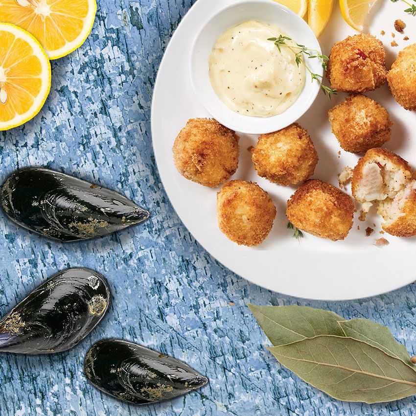 Croquetas mejillón