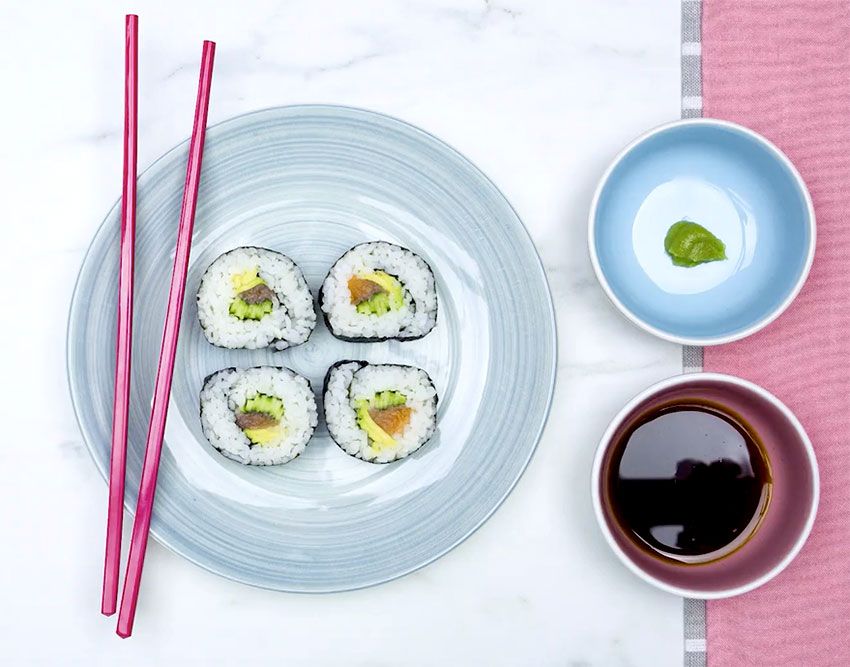 Makis de salmón