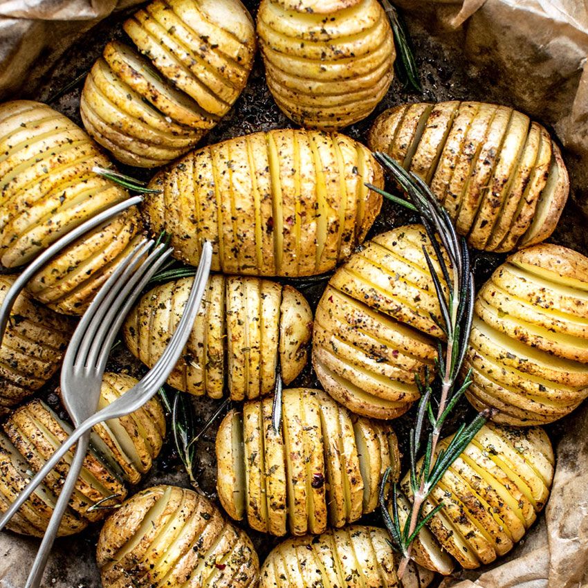 Patatas Hasselback