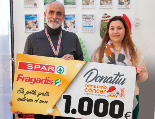 Fragadis realiza un donativo de 1.000€ en favor de la lucha psicosocial contra el cáncer infantil