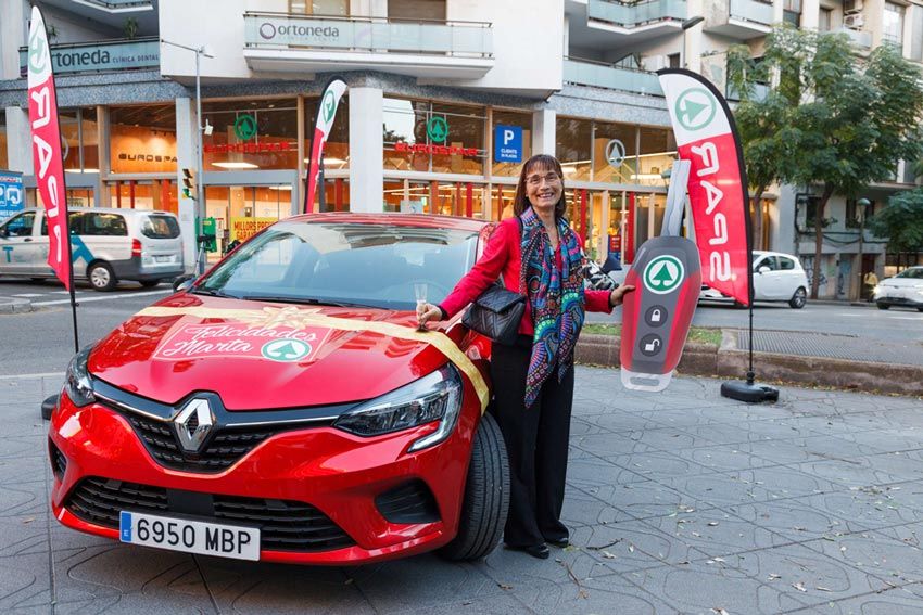 Entrega coche premio