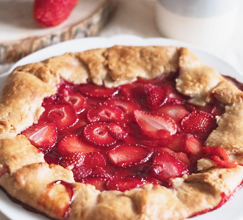 Galette de fresa
