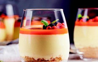 Mousse de yogurt