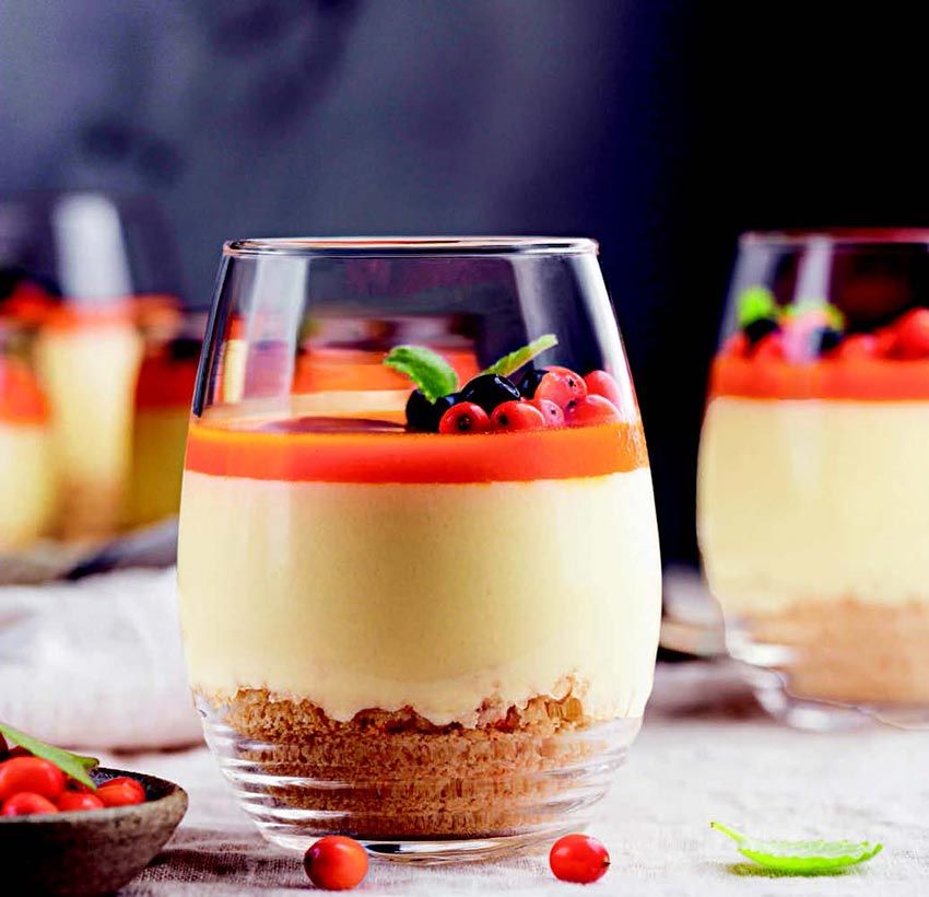 Mousse de yogurt