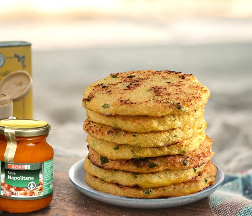 Tortitas de coliflor