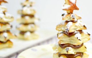 Postre árbol Navidad