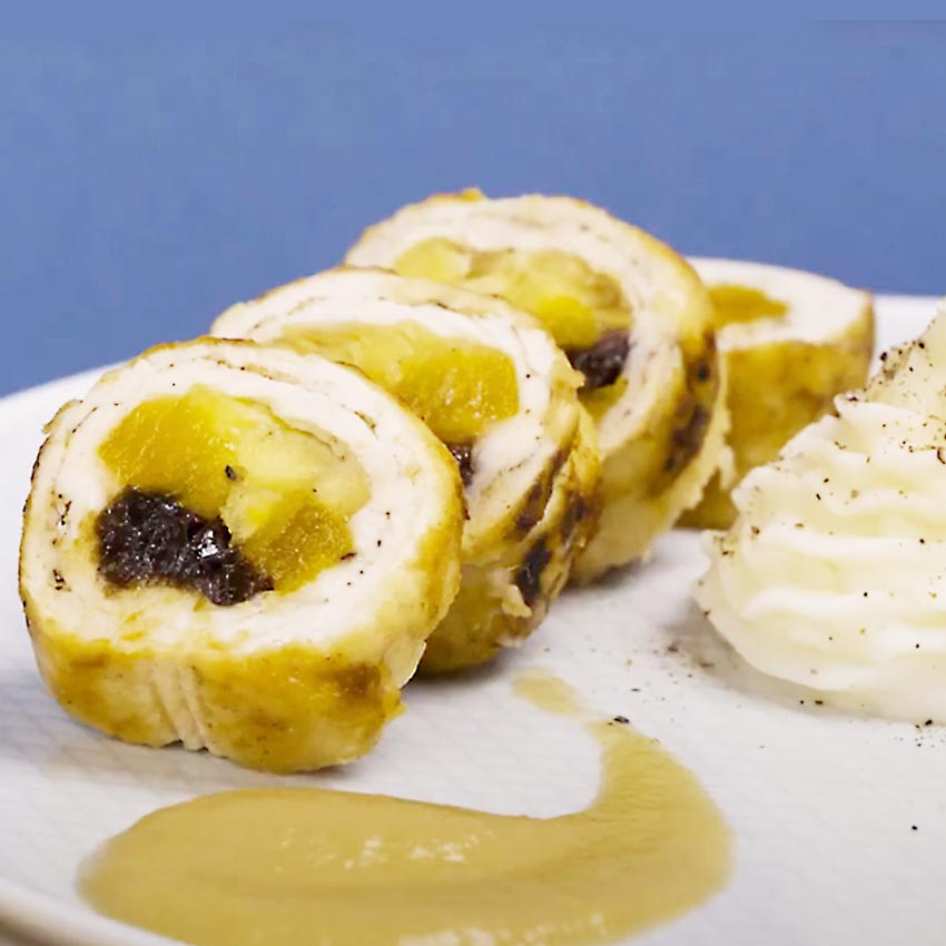 Roll de pavo