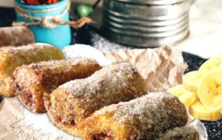 Torrijas de plátano